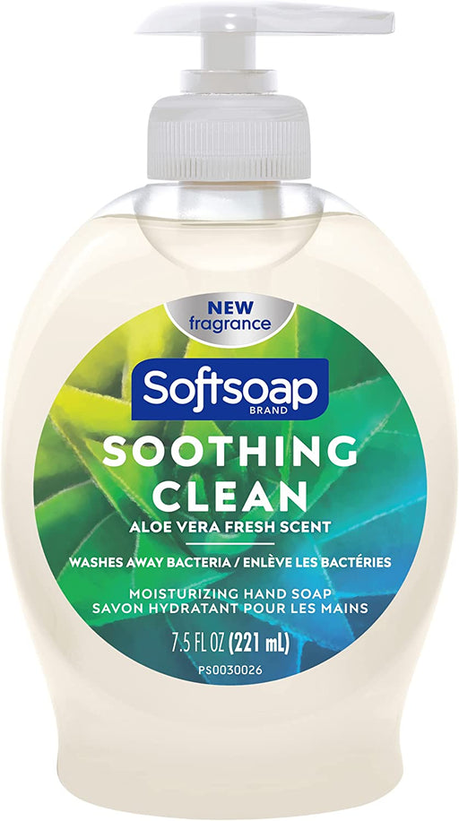 Softsoap Liquid Hand Soap, Aloe - 7.5 Fluid Ounce